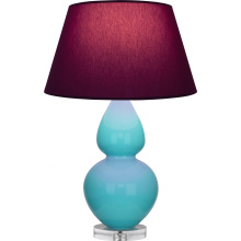 Robert Abbey A741P - Egg Blue Double Gourd Table Lamp