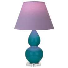 Robert Abbey A773L - Peacock Small Double Gourd Accent Lamp