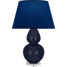 Robert Abbey MB23N - Midnight Double Gourd Table Lamp