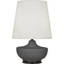 Robert Abbey MCR25 - Matte Ash Michael Berman Nolan Table Lamp