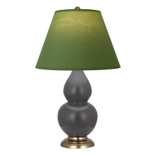Robert Abbey MCR50G - Matte Ash Small Double Gourd Accent Lamp