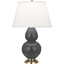 Robert Abbey MCR55 - Matte Ash Double Gourd Table Lamp