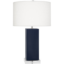 Robert Abbey MMB95 - Matte Midnight Blue Harvey Table Lamp
