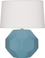 Robert Abbey MOB02 - Matte Steel Blue Franklin Accent Lamp