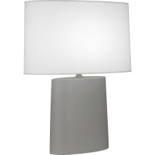 Robert Abbey MST03 - Matte Smokey Taupe Victor Table Lamp