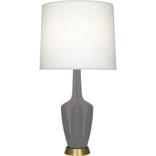 Robert Abbey MST38 - Matte Smokey Taupe Emma Table Lamp