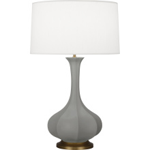 Robert Abbey MST94 - Matte Smokey Taupe Pike Table Lamp