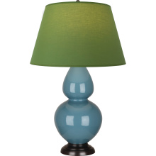 Robert Abbey OB21G - Steel Blue Double Gourd Table Lamp