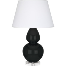 Robert Abbey OS23X - Obsidian Double Gourd Table Lamp