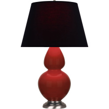 Robert Abbey OX22K - Oxblood Double Gourd Table Lamp
