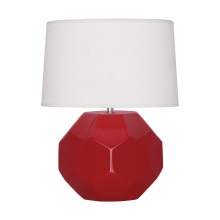 Robert Abbey RR02 - Ruby Red Small Franklin Accent Lamp