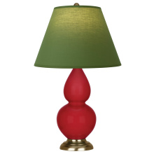 Robert Abbey RR10G - Ruby Red Small Double Gourd Accent Lamp