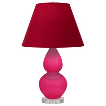 Robert Abbey RZ13R - Razzle Rose Small Double Gourd Accent Lamp
