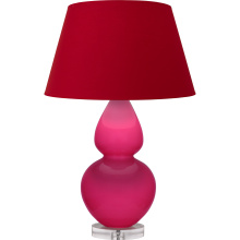 Robert Abbey RZ23R - Razzle Rose Double Gourd Table Lamp