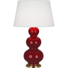 Robert Abbey SA40X - Sangria Triple Gourd Table Lamp