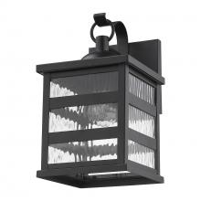 Acclaim Lighting 1682BK - Morris 1-Light Matte Black Wall Light