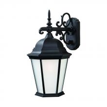 Acclaim Lighting 5202BK/FR - Richmond Collection Wall-Mount 1-Light Outdoor Matte Black Light Fixture