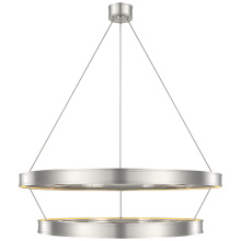 Visual Comfort & Co. Signature Collection CHC 1619PN - Connery 50" Two-Tier Ring Chandelier