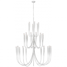 Visual Comfort & Co. Signature Collection JN 5074PW - Acadia 52" Grande Chandelier