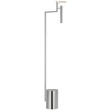 Visual Comfort & Co. Signature Collection KW 1010PN-ALB - Melange 52" Floating Disc Floor Lamp