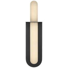 Visual Comfort & Co. Signature Collection KW 2004BZ-ALB - Fosse 18" Oval Sconce