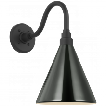 Visual Comfort & Co. Signature Collection TOB 2816MBK/S10-G - Academy 11" Flynn Barn Light