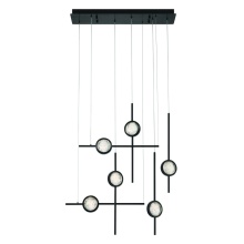 Eurofase 47255-029 - BARLETTA-CHD-6LT-32IN-BK