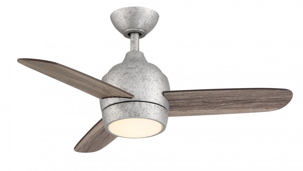 The Mini 36" indoor/outdoor LED ceiling fan