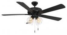 Wind River WR2024MB - Pecos 52 Inch Pull Chain Ceiling Fan