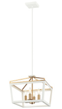 Matteo Lighting C67004WHAG - Mavonshire Chandelier