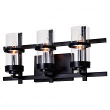 CWI Lighting 9827W21-3-101 - Sierra 3 Light 21in Black Vanity Light