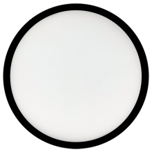 Bulbrite 773609 - 17W LED 9IN FLUSH MOUNT 3000K BLACK DIMMABLE JA8