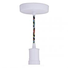 Bulbrite 810087 - Pend/HW/Contemp/WHT-MULT