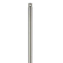 Generation Lighting DRT48BS - 48" Threaded Downrod - Brushed Steel