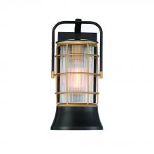 Eurofase 44262-013 - Rivamar 1 Light Lantern in Oil Rubbed Bronze + Gold