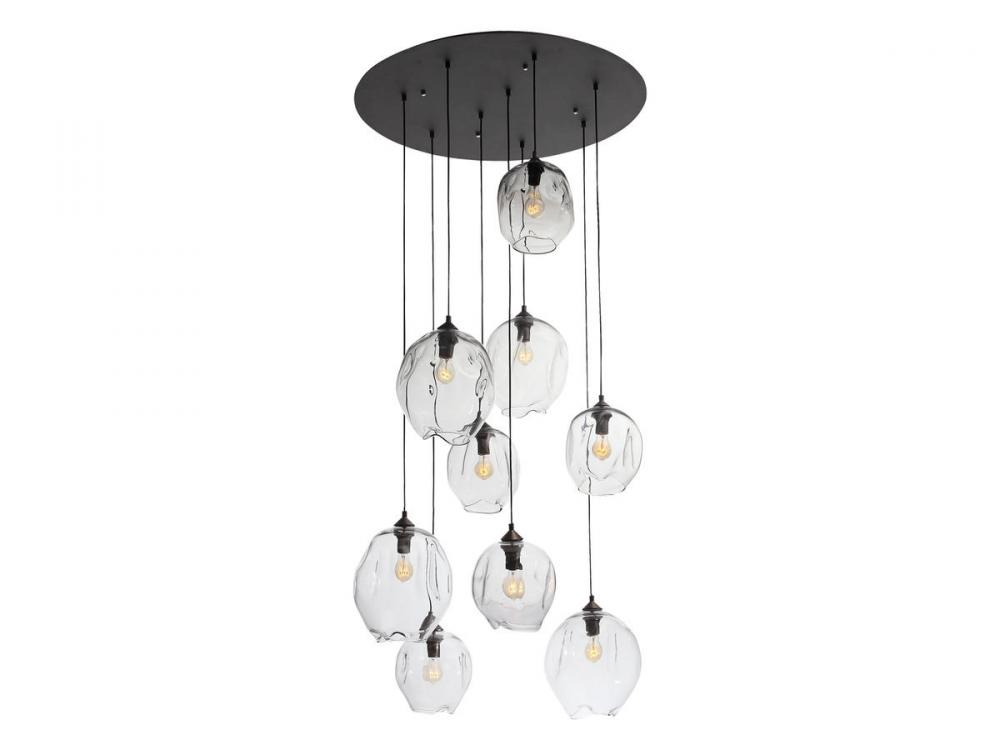 Sonoma Ave. Collection 9 Light Pendant Cluster