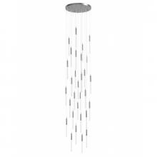 Avenue Lighting HF2031-SNW-PN - Main St. Snow Collection Polished Nickel 31 Light Pendant Fixture