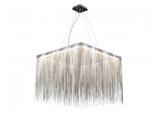 Avenue Lighting HF1203-CH - FOUNTAIN AVE. COLLECTION CHROME JEWELRY SQUARE HANGING FIXTURE