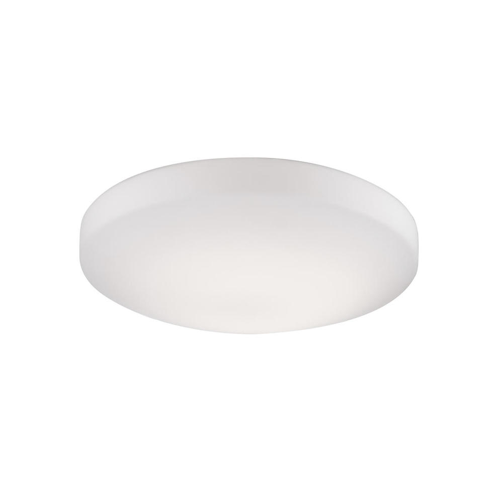 Trafalgar 11-in White LED Flush Mount