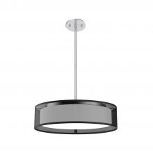 Kuzco Lighting Inc PD7916-BOR-5CCT - Dalton 16-in Black Organza LED Pendant