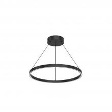 Kuzco Lighting Inc PD87724-BK-UNV-010 - Cerchio 24-in Black LED Pendant