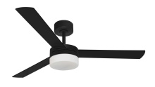 Revolution Lighting RL-52BK - Riley 52" Ceiling Fan