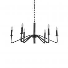 Terracotta Lighting H20104S-6BK - Lucida Small Chandelier