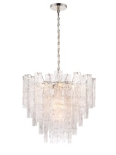 Terracotta Lighting H21122S-8PN - Flavia Small Round Chandelier - Polished Nickel