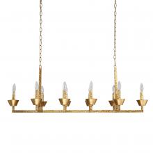 Terracotta Lighting H23109-10G - Eden Rectangulat Chandelier