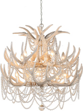 Terracotta Lighting H22109T-10 - Denali Two-Tier Antler Crystal Chandelier