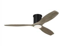 Visual Comfort & Co. Fan Collection 3CNHSM52AGPD - Collins 52-inch indoor/outdoor Energy Star smart integrated LED dimmable hugger ceiling fan