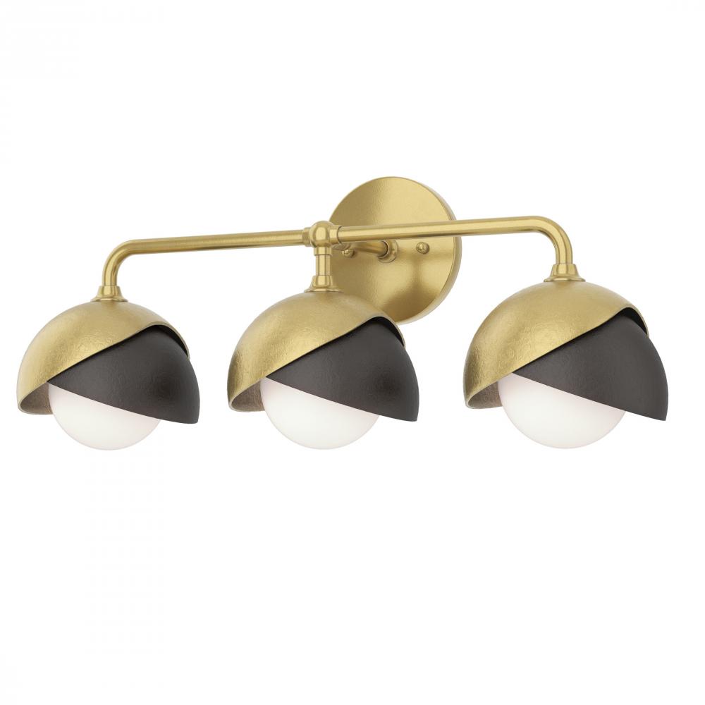 Brooklyn 3-Light Double Shade Bath Sconce