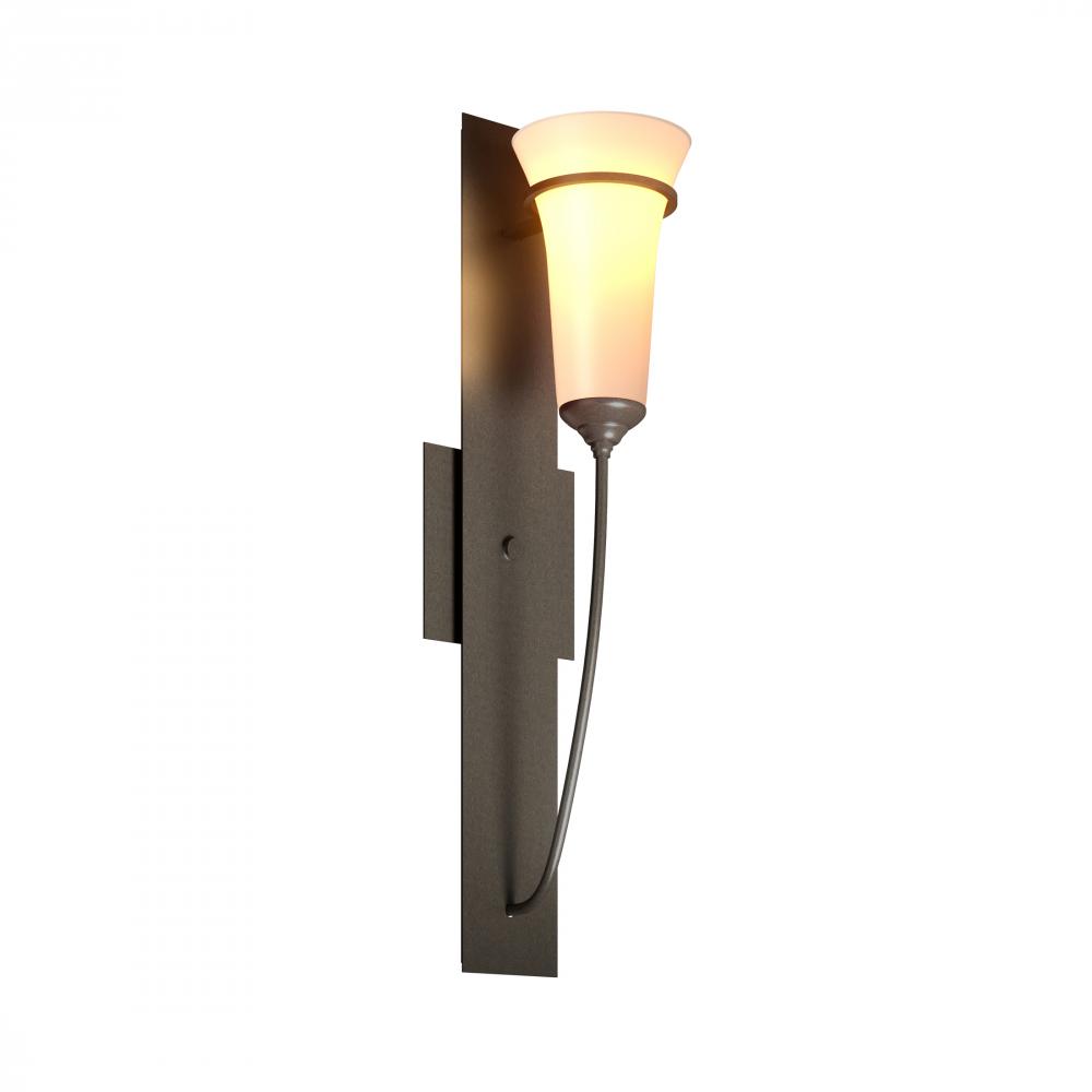 Banded Wall Torch Sconce