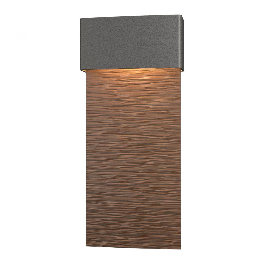 Stratum Large Dark Sky Friendly LED Outdoor Sconce